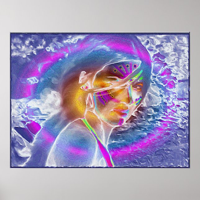 Pôster encontre sua própria frequência de alma (Frente)