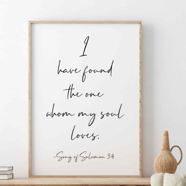 Poster Encontrei A Música De Salomão 3:4 (Criador carregado)