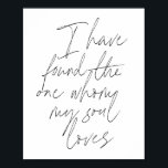 Poster Encontrei aquele que minha alma ama Script<br><div class="desc">Encontrei aquele que minha alma ama Script</div>