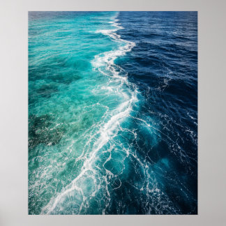 Poster Encontro de Dois Mares Contrastantes