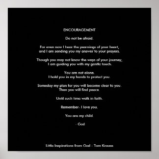 POSTER ENCORAJAMENTO