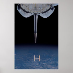 Poster Endeavor e ISS (STS-118)