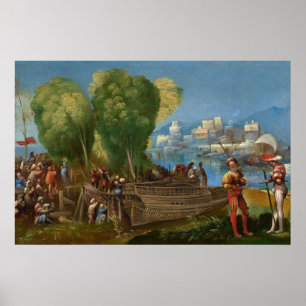 Poster Eneas e Acates - Dosso Dossi Cartaz de Arte Fina