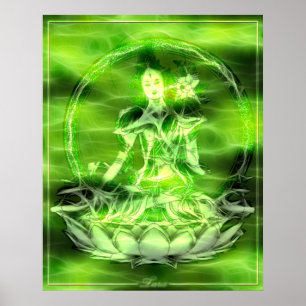 Pôster Energia 5 Tara de Buddha