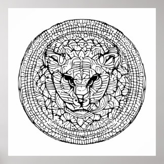 Poster Energia de Gatos Selvagens