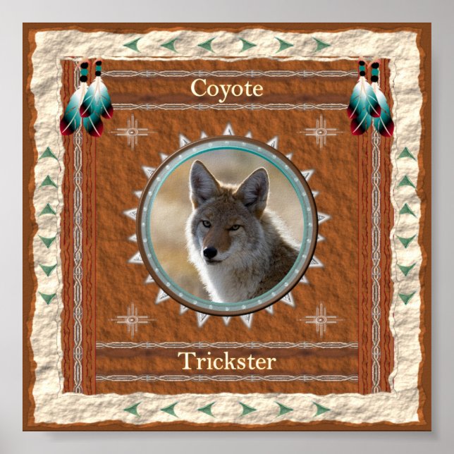 Poster Energia do Trapaceiro Coyote  (Frente)