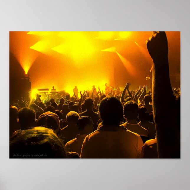 PÔSTER ENERGIA MÚSICA : CONCERTO DE MOLOKO (Frente)