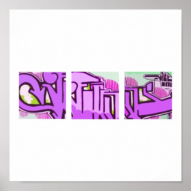 Pôster Energia Roxa (Frente)