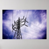Energia: torre de transmissão de eletricidade