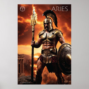 Poster Energia Zodiac: Aries
