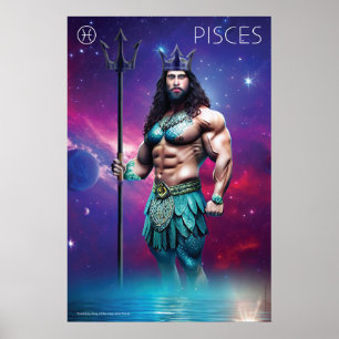 Poster Energia Zodiac: Peixes