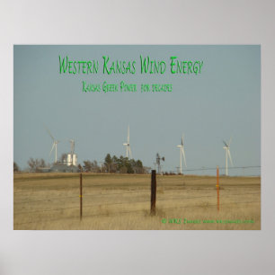 Poster Energias eólicas de Kansas