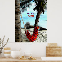 Enfermeira aposentada - Hammock na praia
