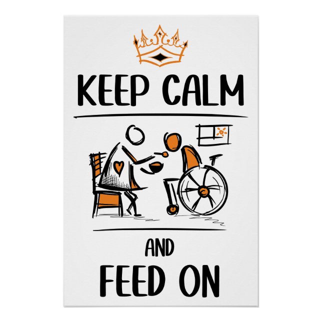 Pôster Enfermeira, Assistente de Enfermagem/CNA, Presente (Frente)