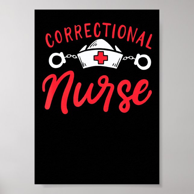 Poster Enfermeira Correcional (Frente)