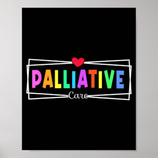 Poster enfermeira de cuidados paliativos Enfermeira de cu