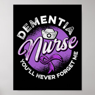 Poster Enfermeira de Demência Você Nunca Me Esquecerá Hei