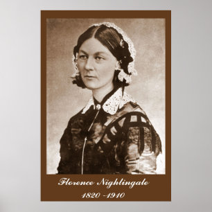 Pôster Enfermeira de Florence Nightingale