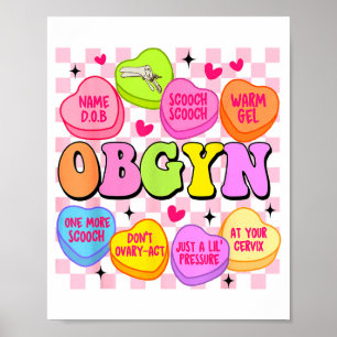 Poster Enfermeira de Ginecologia Obstetrícia do Dia dos N