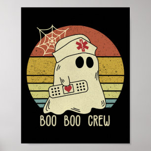 Poster Enfermeira de Halloween Para Mulheres