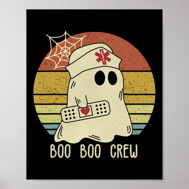 Poster Enfermeira de Halloween Para Mulheres (Frente)