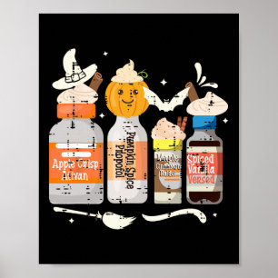 Poster Enfermeira de Halloween Tee Crna Pacu ER ED ICU Cr