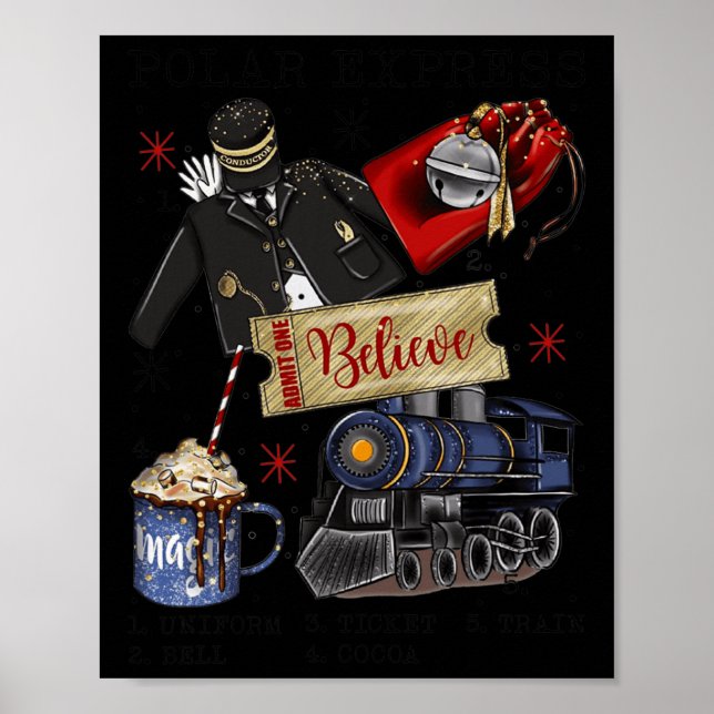 Poster Enfermeira de Natal Oferece Xmas Para Mulheres Men (Frente)