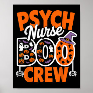 Poster Enfermeira de Psicologia Bo Crew Mental Health Fan