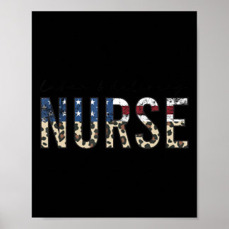 Poster Enfermeira de Trabalho de Parto e Parto 4 de Julho