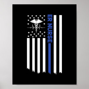 Poster Enfermeira ER Para Mulheres Enfermando A Enfermeir