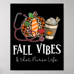 Poster Enfermeira Leopard Pumpkin Cai Vibes E Aquela Enfe