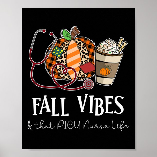 Poster Enfermeira Leopard Pumpkin Cai Vibes E Aquele PICU (Frente)