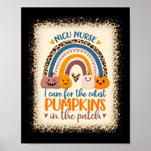 Poster Enfermeira Nicu Halloween Eu Me Preocupo Com Os Pu