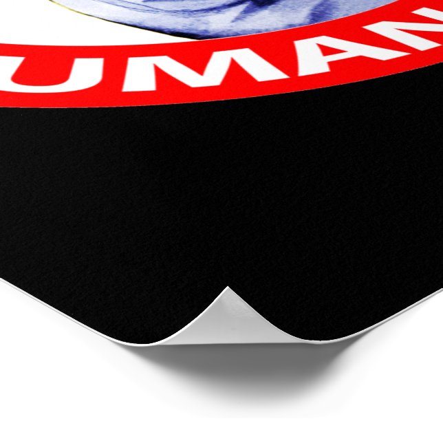 Poster Enfermeira "Rosie" diz: "A saúde é um direito huma (Borda)