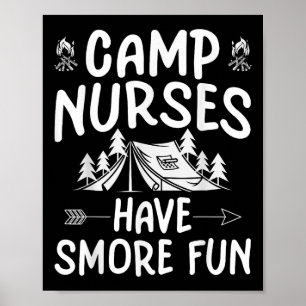 Poster Enfermeiras De Acampamento Têm Engraçada Engraçada