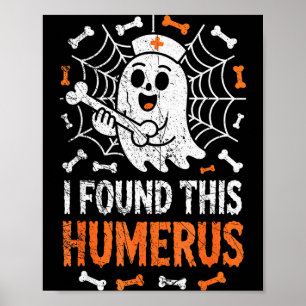 Poster Enfermeiras Eu Achei Este Úmero Engraçado Fantasma