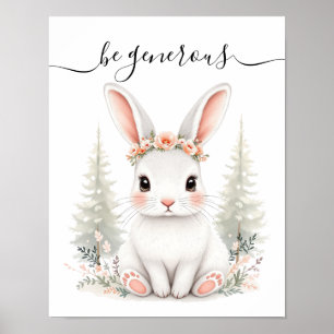 Poster Enfermeiro De Pão De Bebê Feminina Whimsical