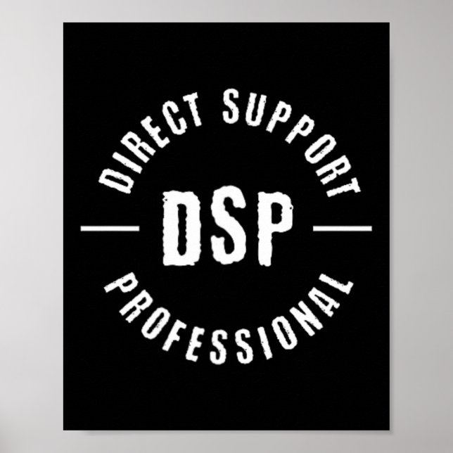 Poster Enfermeiro Dsp Direto De Suporte Profissional Dsp (Frente)