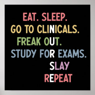 Poster Enfermeiro Enfermeiro Enfermeiro Estudante Futuro 