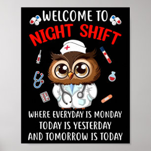 Poster Enfermeiro Enfermeiro Enfermeiro Rn Lpn Cna Para