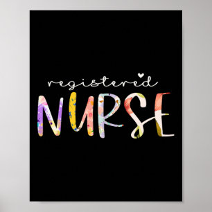 Poster Enfermeiro Floral Design
