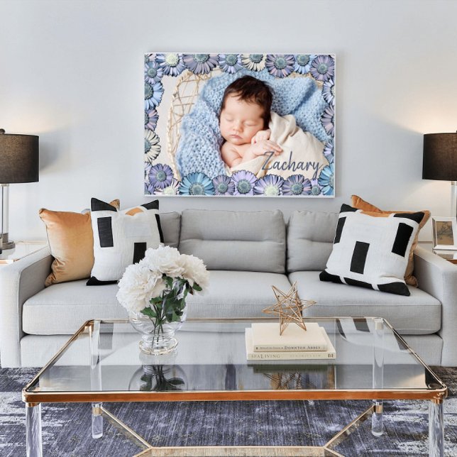 Poster Enfermeiro Fotográfico do Bebê Azul-Margarida de P (Criador carregado)