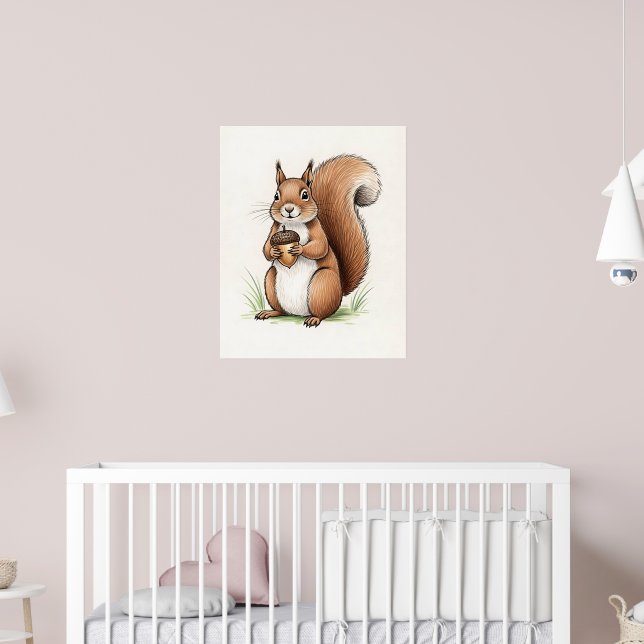 Poster Enfermeiro Playful Woodland (Berçário 2)