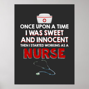 Poster Enfermeiro Trabalho Como Enfermeiro