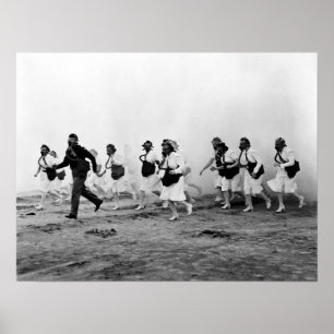 Poster Enfermeiros Militares da Segunda Guerra Mundial ~