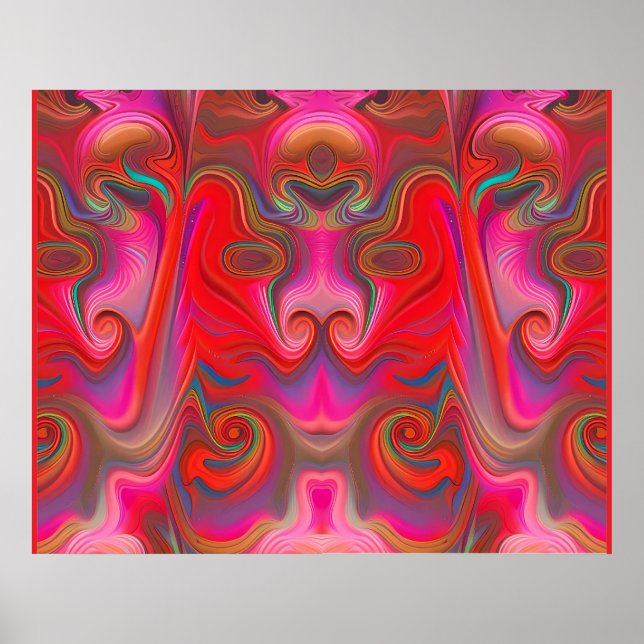 Poster Enfrentado, Mas Também Enfrentado - Ken Gage Art (Frente)