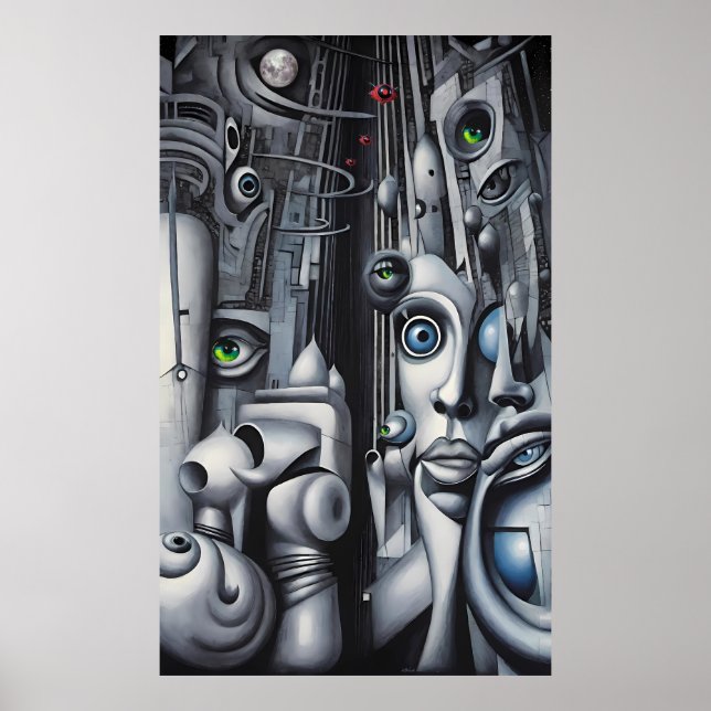 Poster Enfrentando o mundo dos sonhos (Frente)