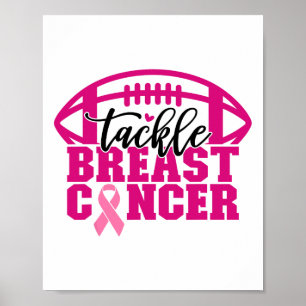 Poster Enfrentar a Consciência do Cancer da Mama América 