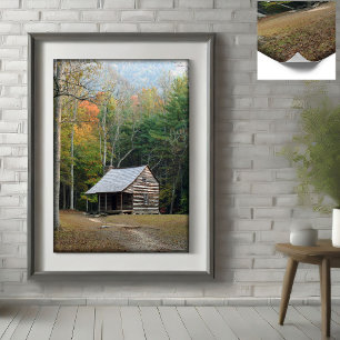 Poster Enfumaçado MOuntain Cabin