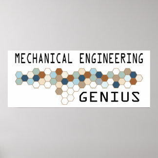 Poster Engenharia Mecânica Genius